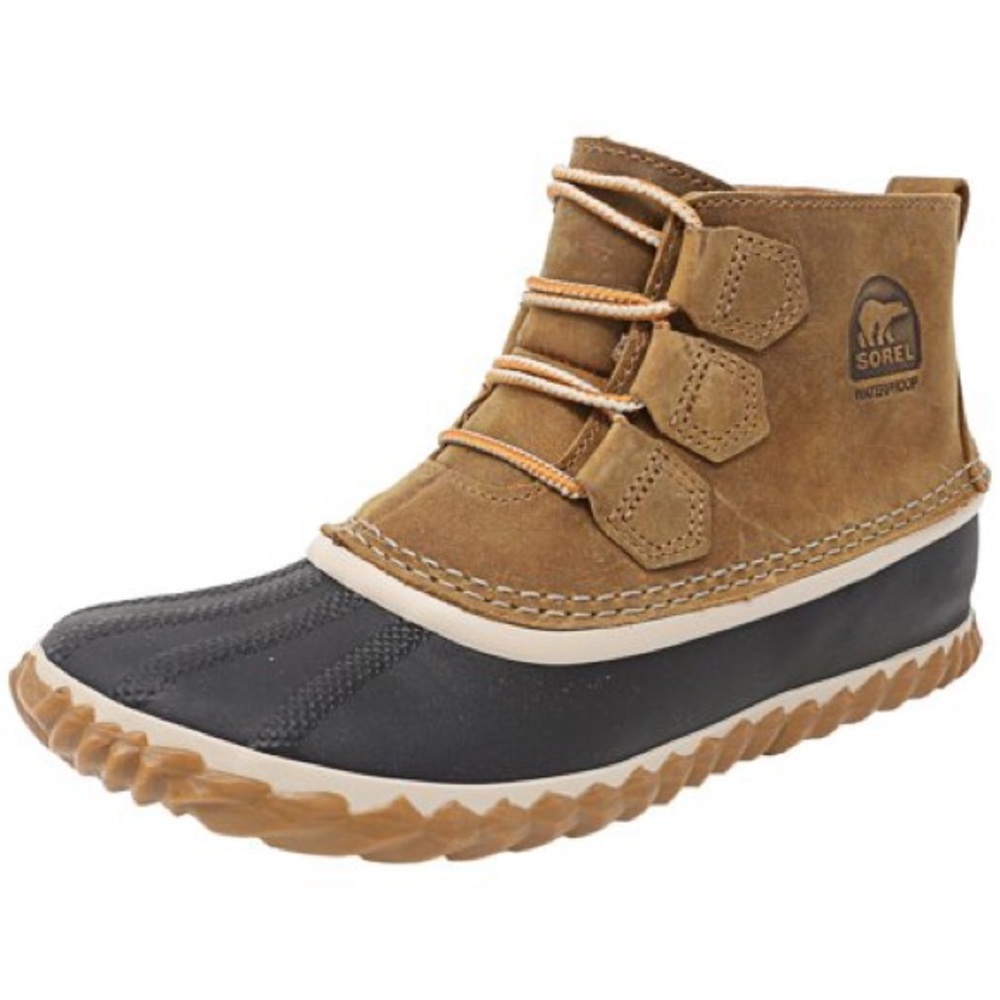 Sorel Out N About Elk ankle high leather rain boot